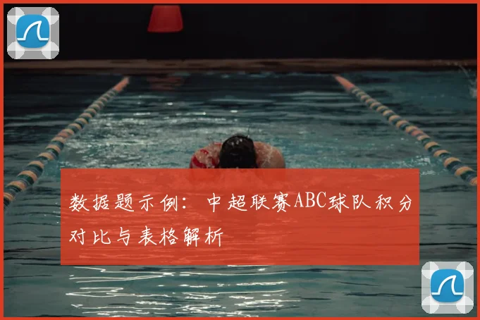 数据题示例:中超联赛ABC球队积分对比与表格解析